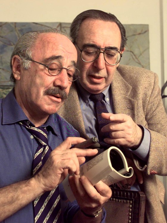 Los hermanos Orgambide. Foto:DYN.