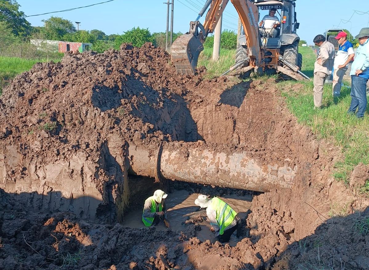 SAMEEP FINALIZÓ LA REPARACIÓN DEL ACUEDUCTO NORTE Y AVANZA LA NORMALIZACIÓN DEL SERVICIO