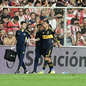 Alerta en Boca y la Selección por Paredes y su tobillo derecho