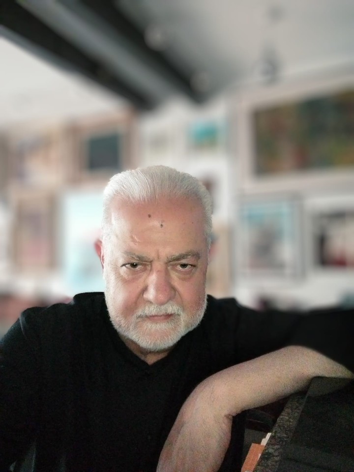 Luis Cuello , el reconocido perito de arte a quien acudió la mujer que tenía en su poder la obra de Berni perdida , quien asegura que es un original y no una pieza atribuida. Foto: gentileza.