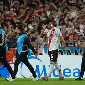 Preocupación en River: Vera y Quintero, con problemas físicos a cuatro días del superclásico