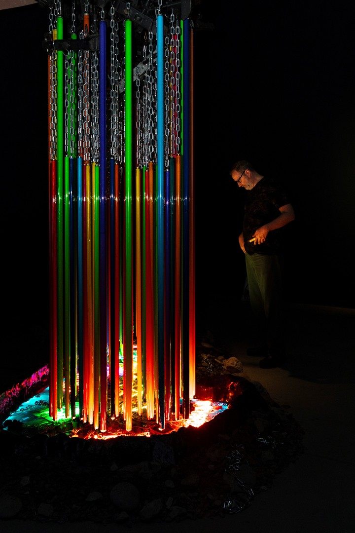 Océano interior. Obra de Max Hooper Schneider. Foto: JosefinaTommasi, gentileza Museo Moderno.