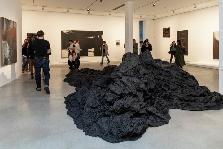 Obra de Eduardo Basualdo en Moderno y MetaModerno. Edición 70 Aniversario. Foto: JosefinaTommasi, gentileza Museo Moderno.