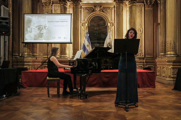 El homenje fue en el Salón Dorado de la Casa de la Cultura.