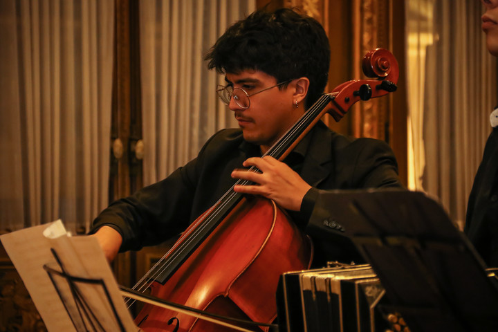 El concierto fe interpretado por alumnos y docentes.