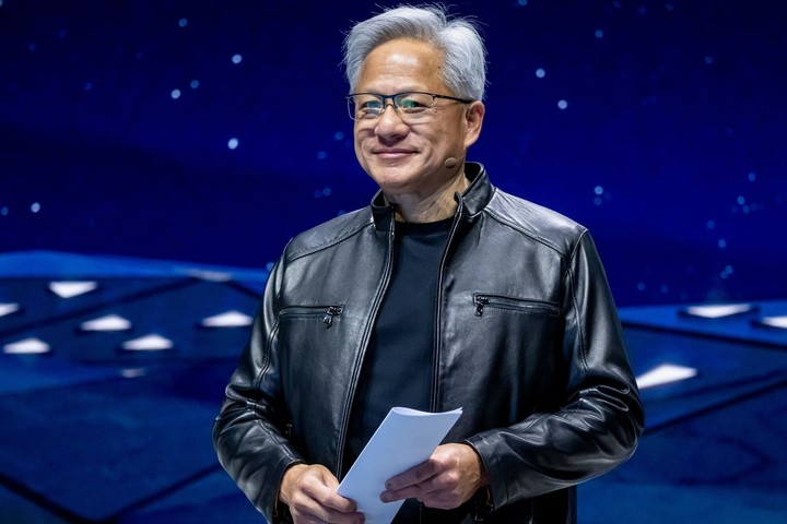 Jensen Huang, CEO de Nvidia, tiene una visión diferente. Foto: Bloomberg