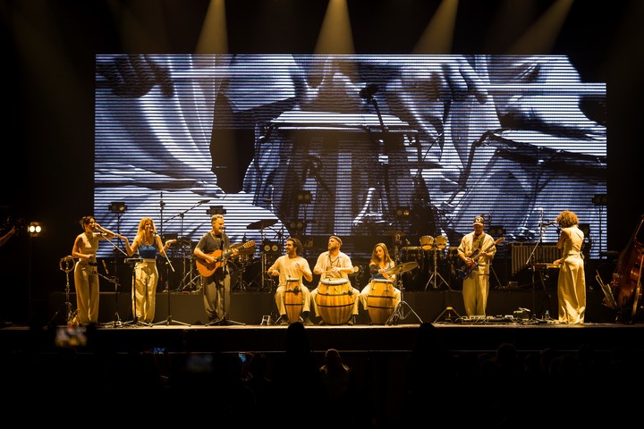 Jorge Drexler en una noche a puro candombe en Mendoza. Fotos: Simón Canedo.
