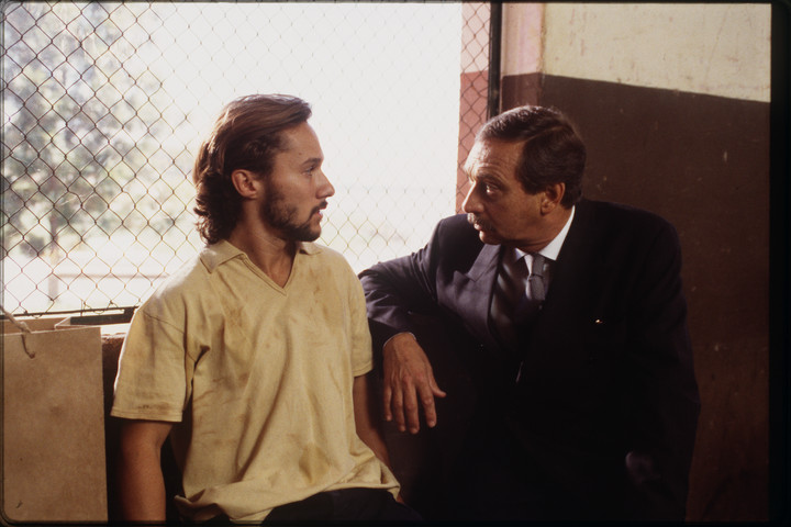 Con Diego Torres en "La furia". 