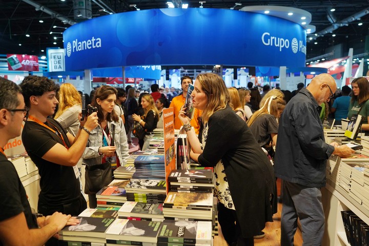 Feria Internacional del Libro de Buenos Aires en La Rural. Foto: Martín Bonetto.