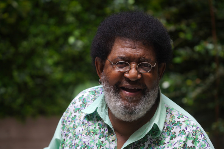 El uruguayo Rubén Rada. Foto Guillermo Rodríguez Adami