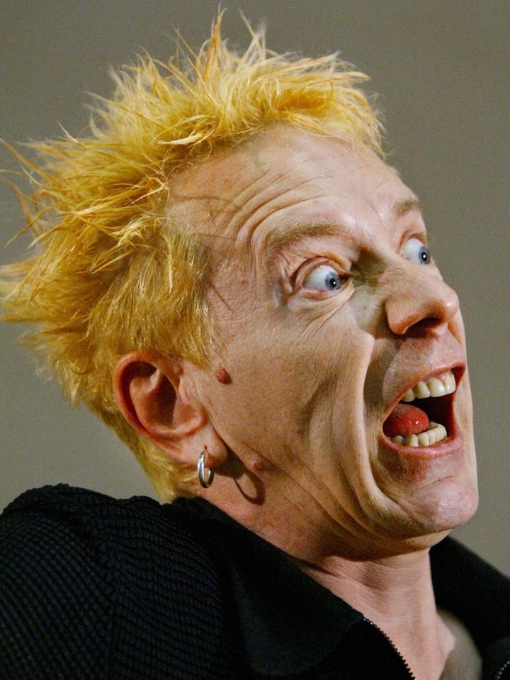John Lydon, ex Johnny Rotten. De los Sex Pistols a PIL. Foto: AP/Kevin Frayer 