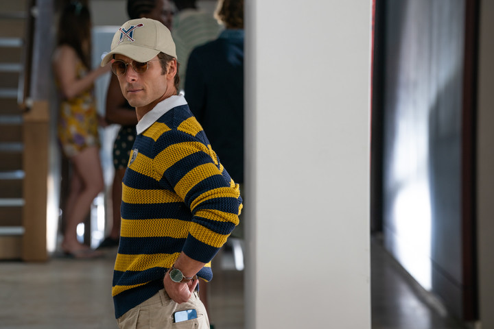 Glen Powell, heredero asesino. Foto Diamond Films 