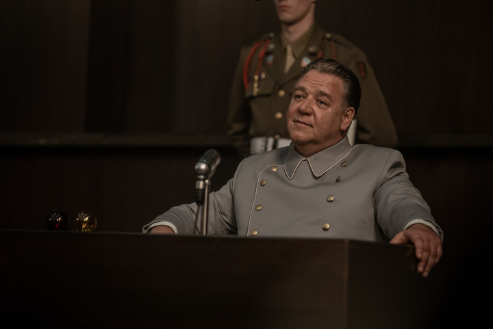 Russell Crowe, el ganador del Oscar como Hermann Göring. Foto Diamond Films