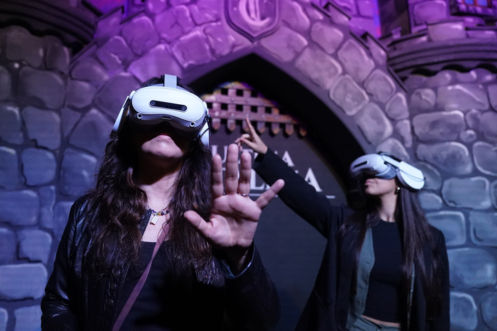 "La ultima fortaleza", una experiencia inmersica, en La Rural. Foto: Juano Tesone