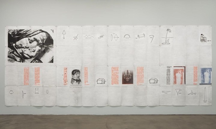 Las obra de Eugenio Dittborn pueden verse en el Museo de Bellas Artes.