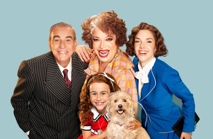 "Annie" en el teatro Broadway. Foto: Prensa.