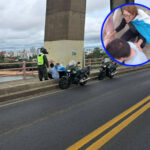 Rescataron a un joven que intentó arrojarse del puente General Belgrano