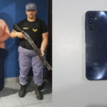 Salió de su casa unos minutos y delincuentes le robaron más de cinco millones y un arma