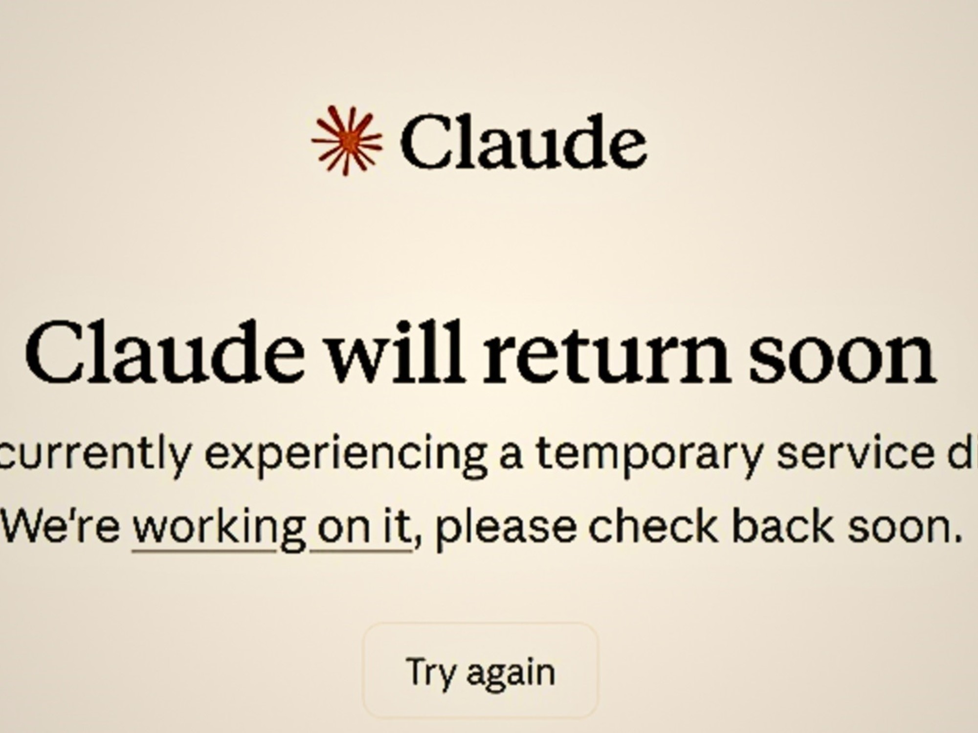 Se cayó Claude: miles de usuarios reportan problemas en la plataforma de IA de Anthropic este miércoles 15 de abril