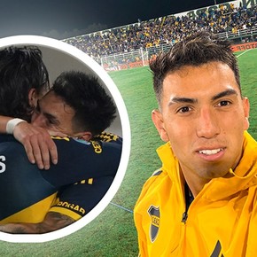 Velasco, la reacción en Boca y un abrazo con mensaje interno