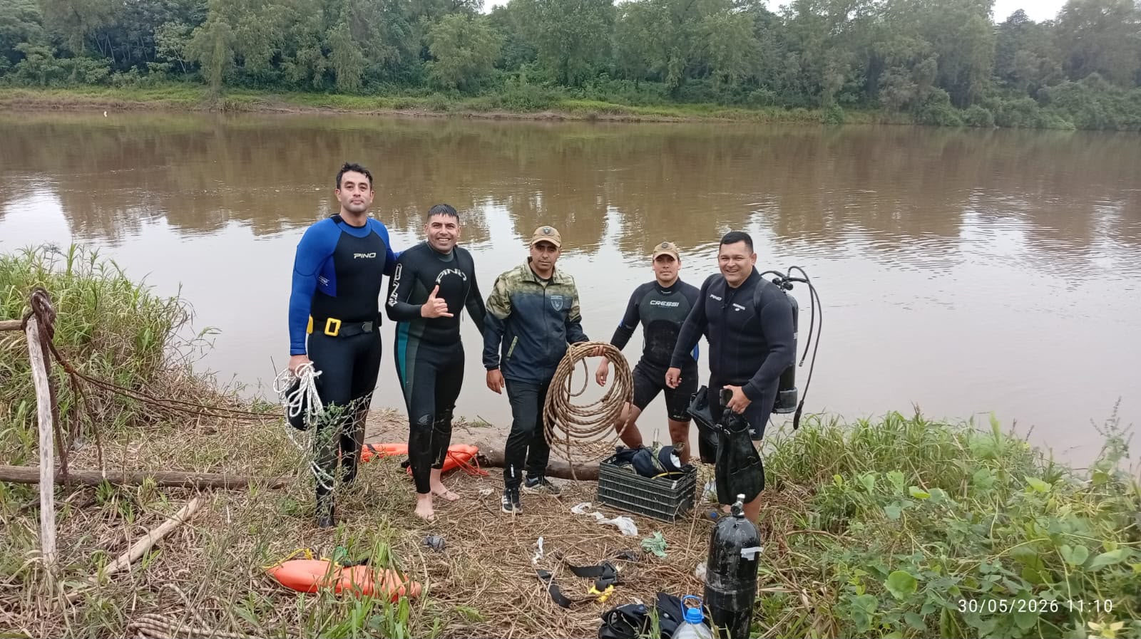 BARRANQUERAS: SAMEEP REALIZÓ TAREAS DE MANTENIMIENTO Y LIMPIEZA EN LAS TOMAS DE AGUA DE LAS PLANTAS POTABILIZADORAS