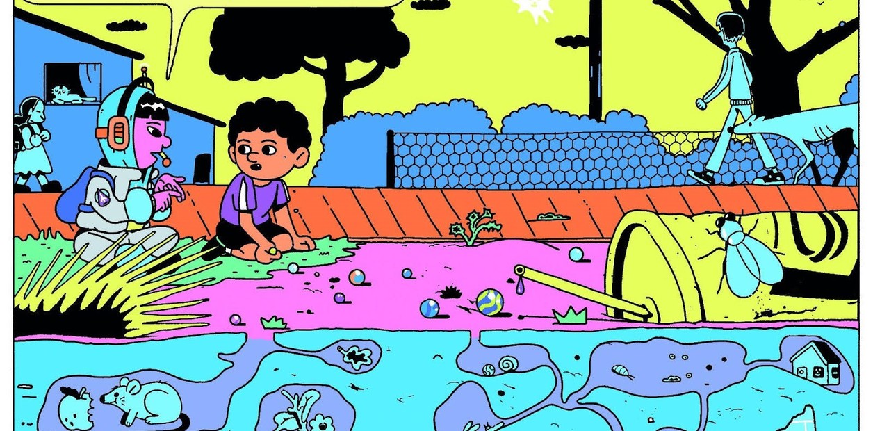 Mi amigo astonauta. Textos de Mauro Zoldaz e ilustraciones de Juan Pez.
