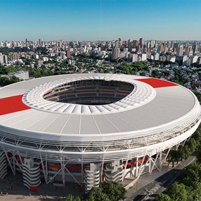 Ya está en marcha el comienzo de obra del techado del Monumental