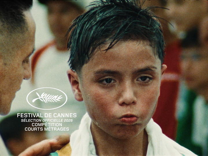 "Para los contrincantes", foto y el logo del Festival.