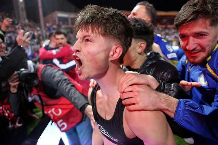 Bosnia eliminó a Italia y se metió en el Mundial (AP Photo).
