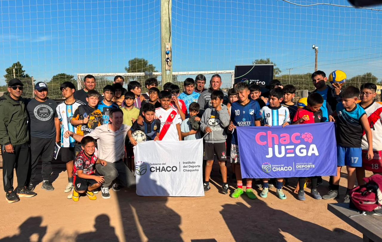 FUERTE ESPERANZA FUE SEDE DEL LANZAMIENTO DE “CHACO JUEGA 2026” Y CAPACITACIÓN DEPORTIVA