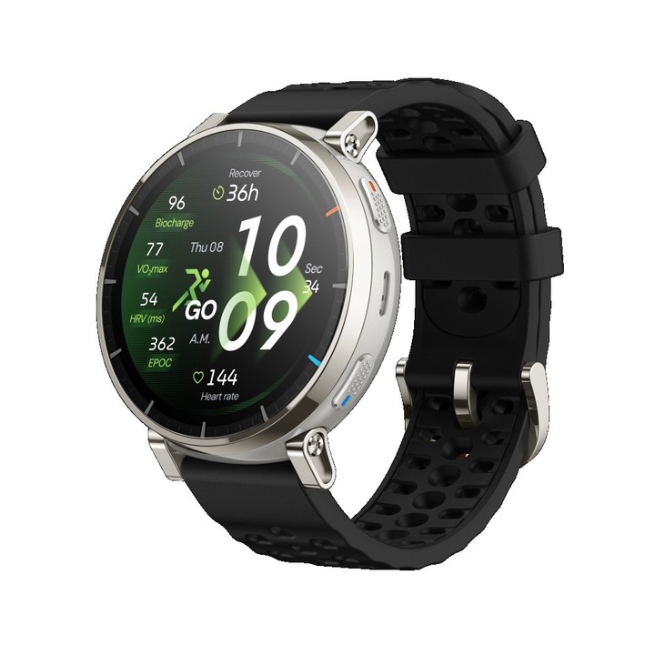 Amazifit Active3 Premium. Entrega14 días de autonomía y pesa 38 gramos. Es el de mejor precio. $ 409.999