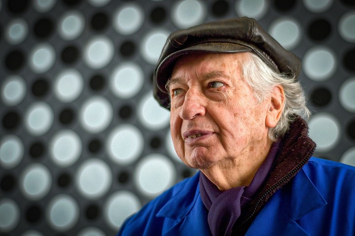 Retrato reciente de Julio Le Parc. (Noel Smart)