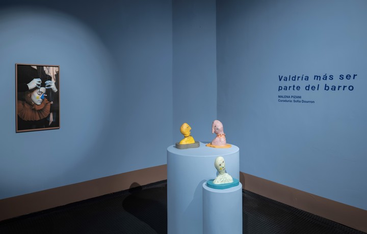 Sala Bonino Fundación Klemm, de Malena Pizani en la muestra Valdría más ser parte del barro. Foto: gentileza.