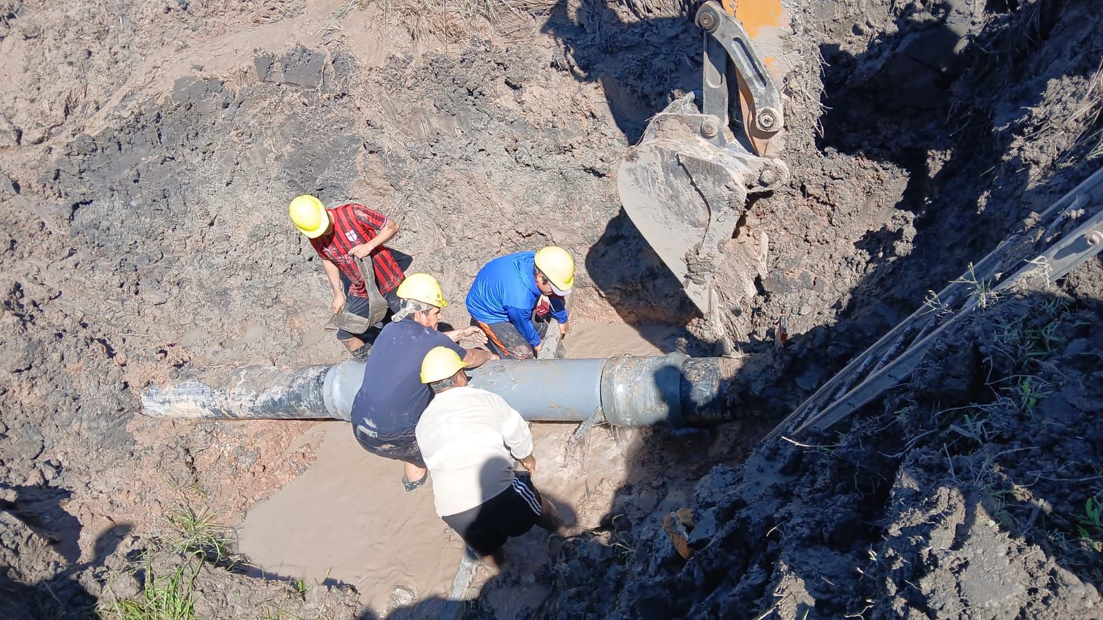SAMEEP REPARÓ EL ACUEDUCTO NORTE Y SE NORMALIZA EL SERVICIO EN COLONIA BENÍTEZ Y MARGARITA BELÉN