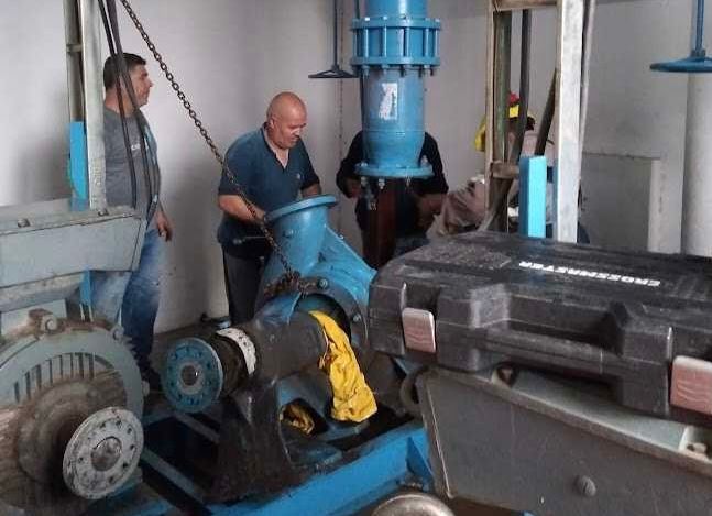 SAMEEP TRABAJA A CONTRARRELOJ PARA NORMALIZAR EL SERVICIO DE AGUA EN LA ZONA SUR