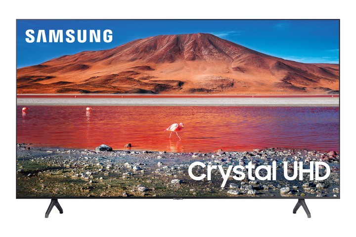 Samsung Crystal UHD 4K 50TU7000. Con un diseño prácticamente sin bordes. 