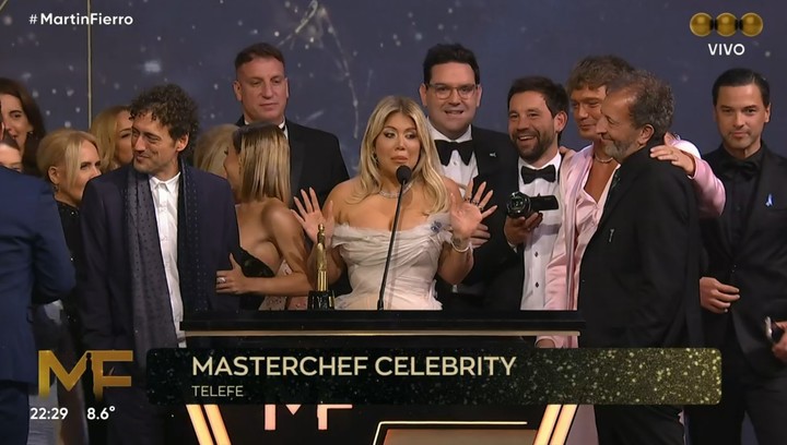 Wanda Nara habló en nombre de "MasterChef Celebrity".