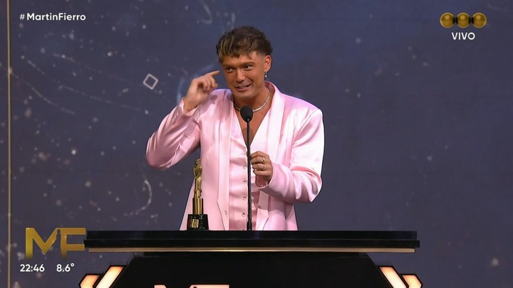 Ian Lucas ganó en el rubro de "Revelación", además de haber ganado el certamen de "MasterChef Celebrity".