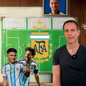 La pizarra de Vicente Muglia: así juega Argentina
