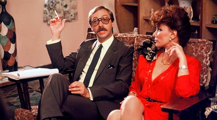 Luis Brandoni y Betiana Blum en "Esperando la carroza".