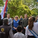 Zdero inauguró el nuevo ripio en Colonia Los Paraguayos