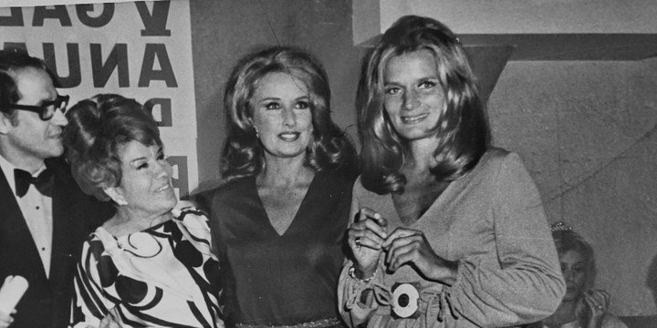 Chunchuna, junto a Mirtha Legrand.