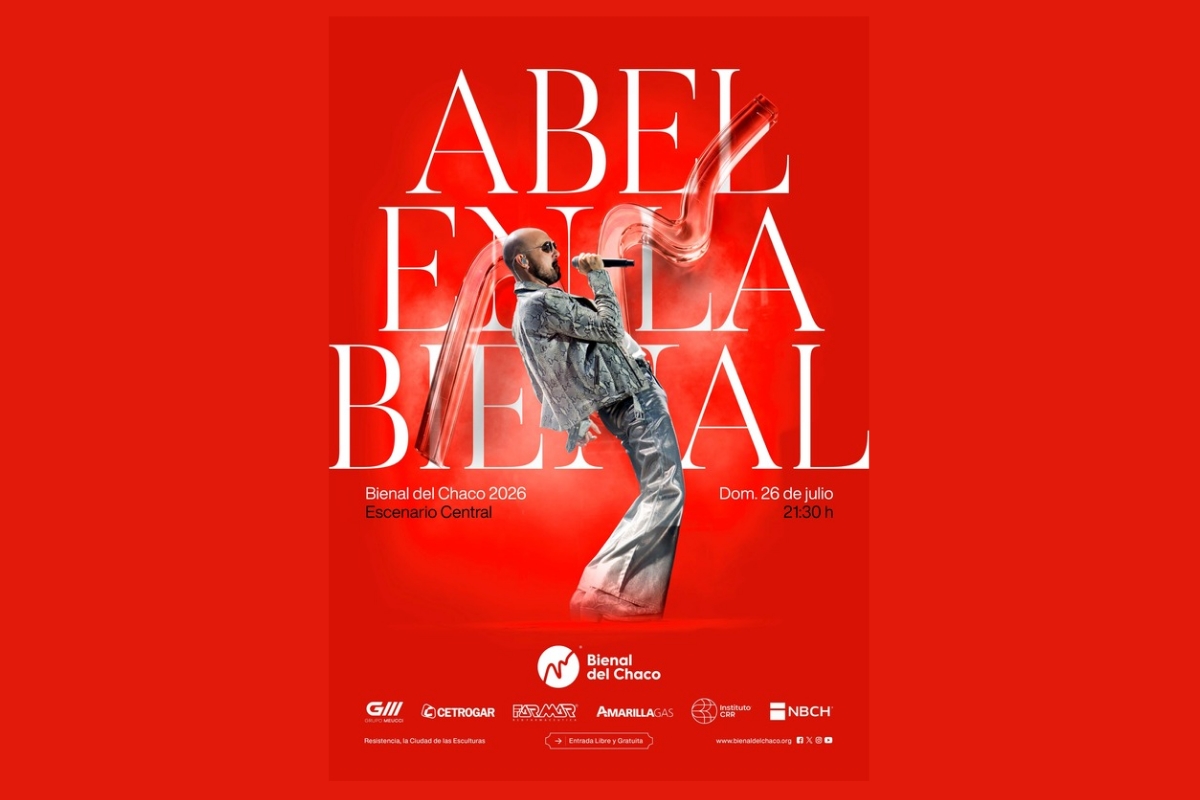 ¡ABEL PINTOS LLEGA A LA BIENAL DEL CHACO 2026 PARA UN CIERRE INOLVIDABLE!