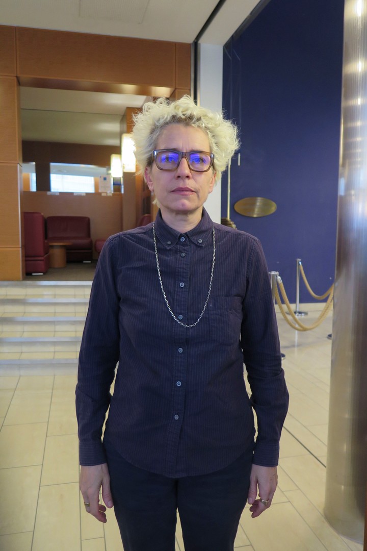 La directora del Nuevo Cine Argentino, Albertina Carri, durante una entrevista con EFE en Ginebra. EFE/Alicia Hegar