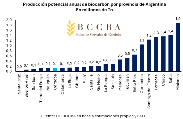 "Biochar": los números y el potencial de otro recurso con el que Argentina puede ser protagonista global 4 5