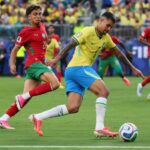 Brasil rescató un empate ante Marruecos gracias a una brillante acción de Vinicius