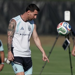 El entrenamiento de Messi en su cumpleaños, desde adentro
