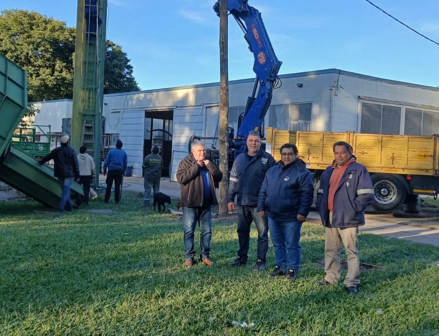 DE CARA A LA BIENAL 2026, SAMEEP INSTALÓ UN NUEVO TANQUE PARA GARANTIZAR EL SUMINISTRO DE AGUA EN EL DOMO DEL CENTENARIO