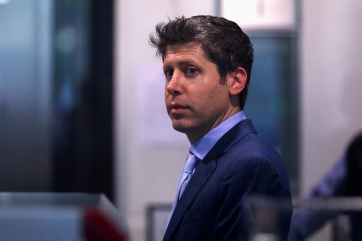 Sam Altman, CEO de OpenAI. Foto: Reuters