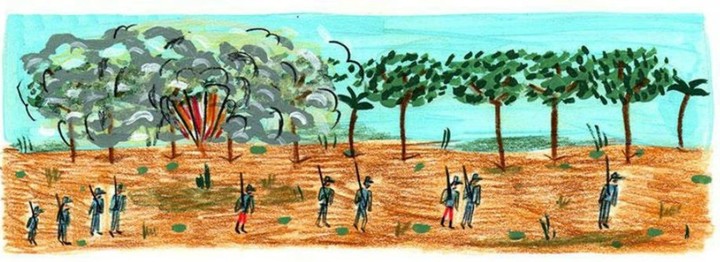 María Luque cuenta la batalla de Curupaytí en su libro "La mano del pintor", 150 años después. Archivo Clarín.